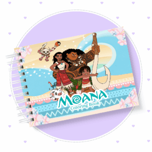 Livro de Colorir Moana