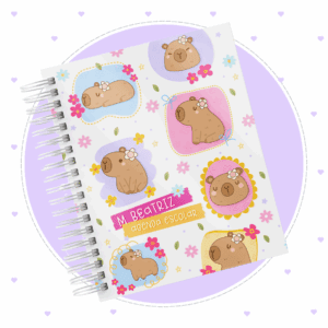 Caderno Capivara