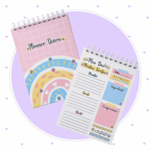 Planner Diário Candy Colors